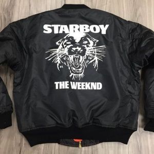 Limited edition Starboy bomber jacket